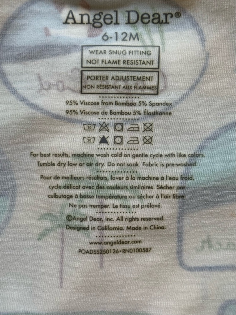 Angel Dear Boys Beach Patches Short Sleeve Loungewear Set - Size 6-12M - Picture 11 of 15
